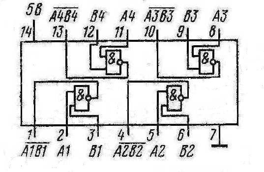 К155ЛА8 КМ155ЛА8 7401 К155ЛА8 КМ155ЛА8 7401